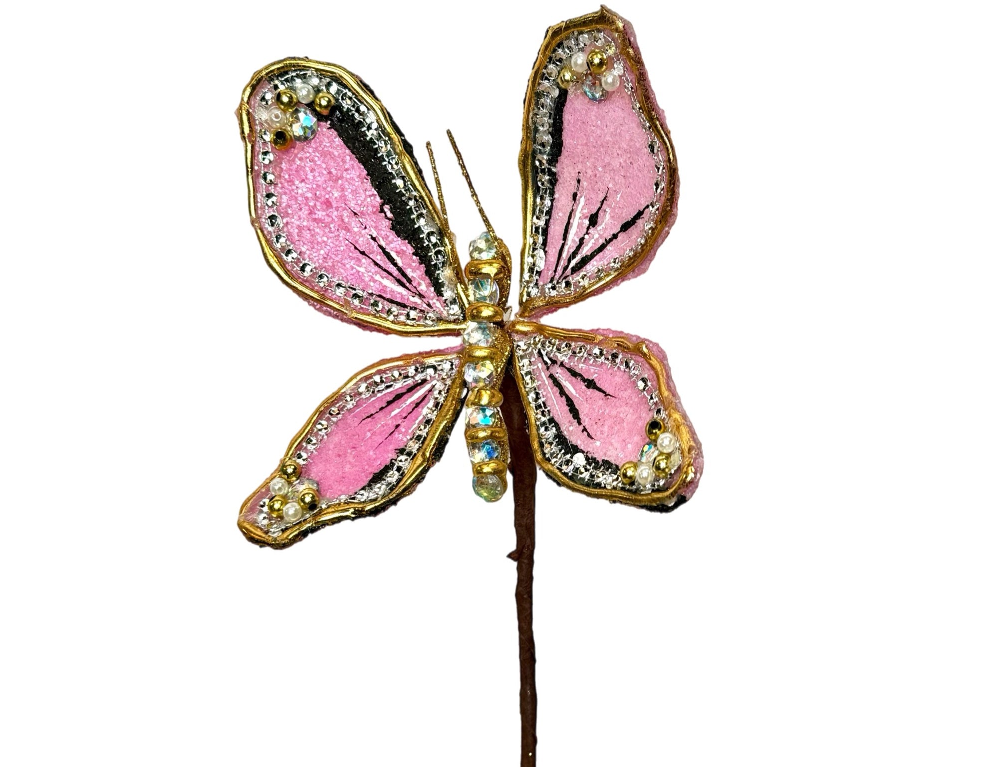 Jeweled Butterly Stem -Large