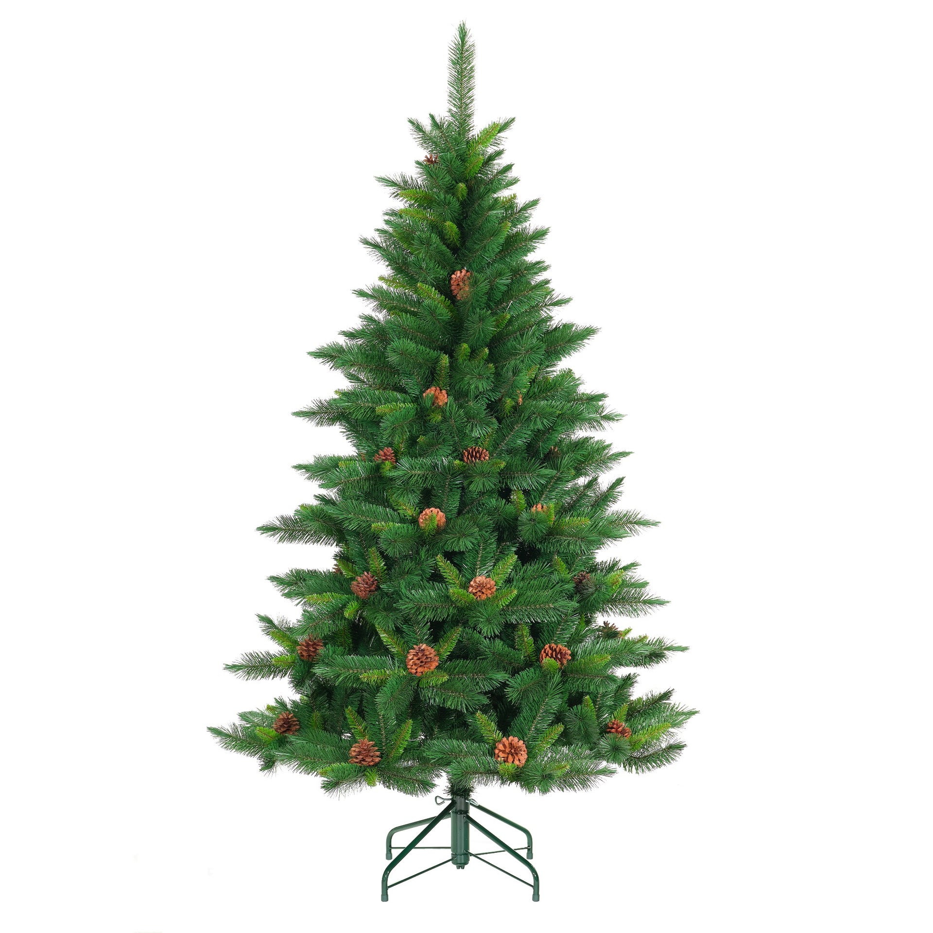 Hook on Christmas tree -Springfield Pine w/ Pine Cones