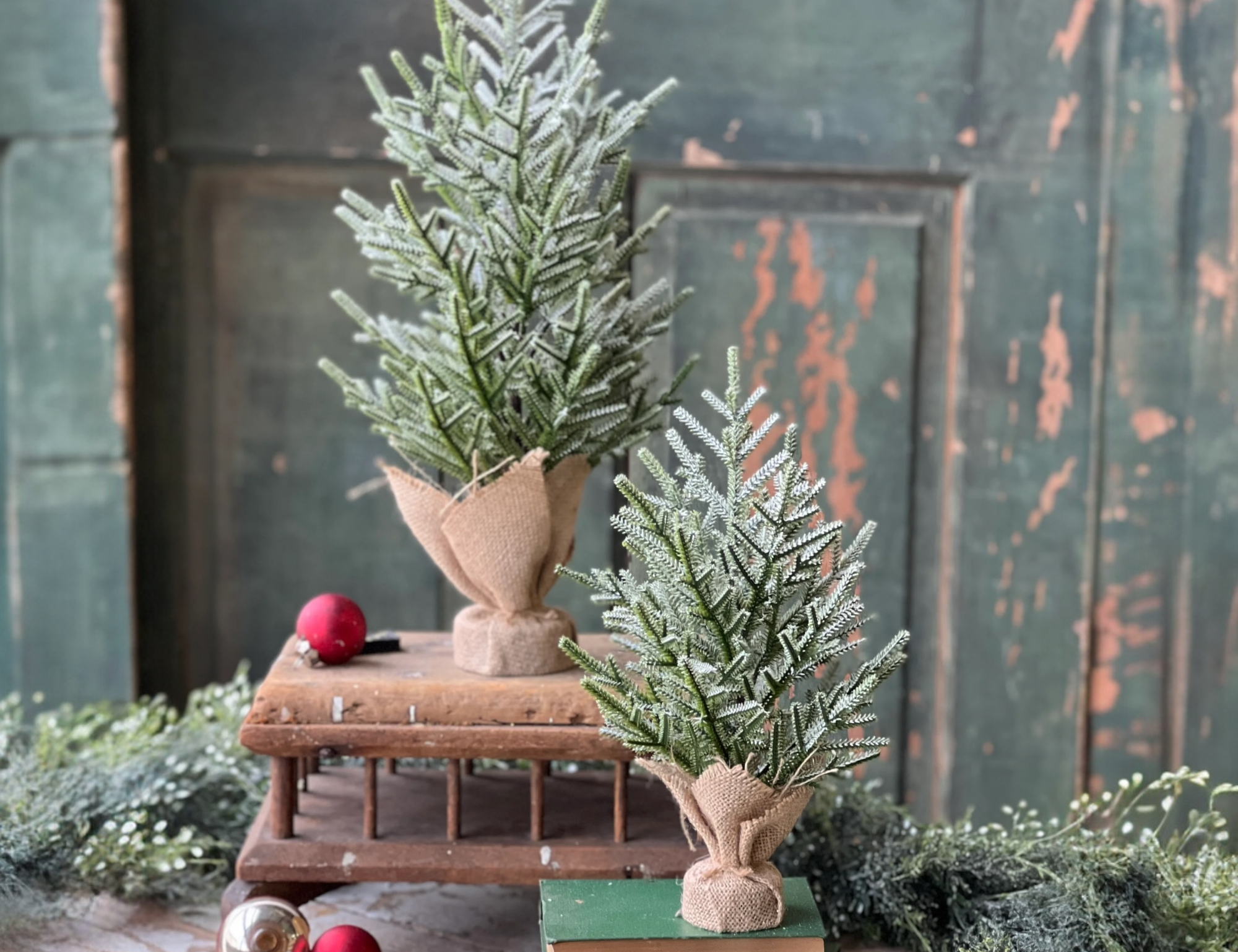 Snowy Whispers Pine Tree