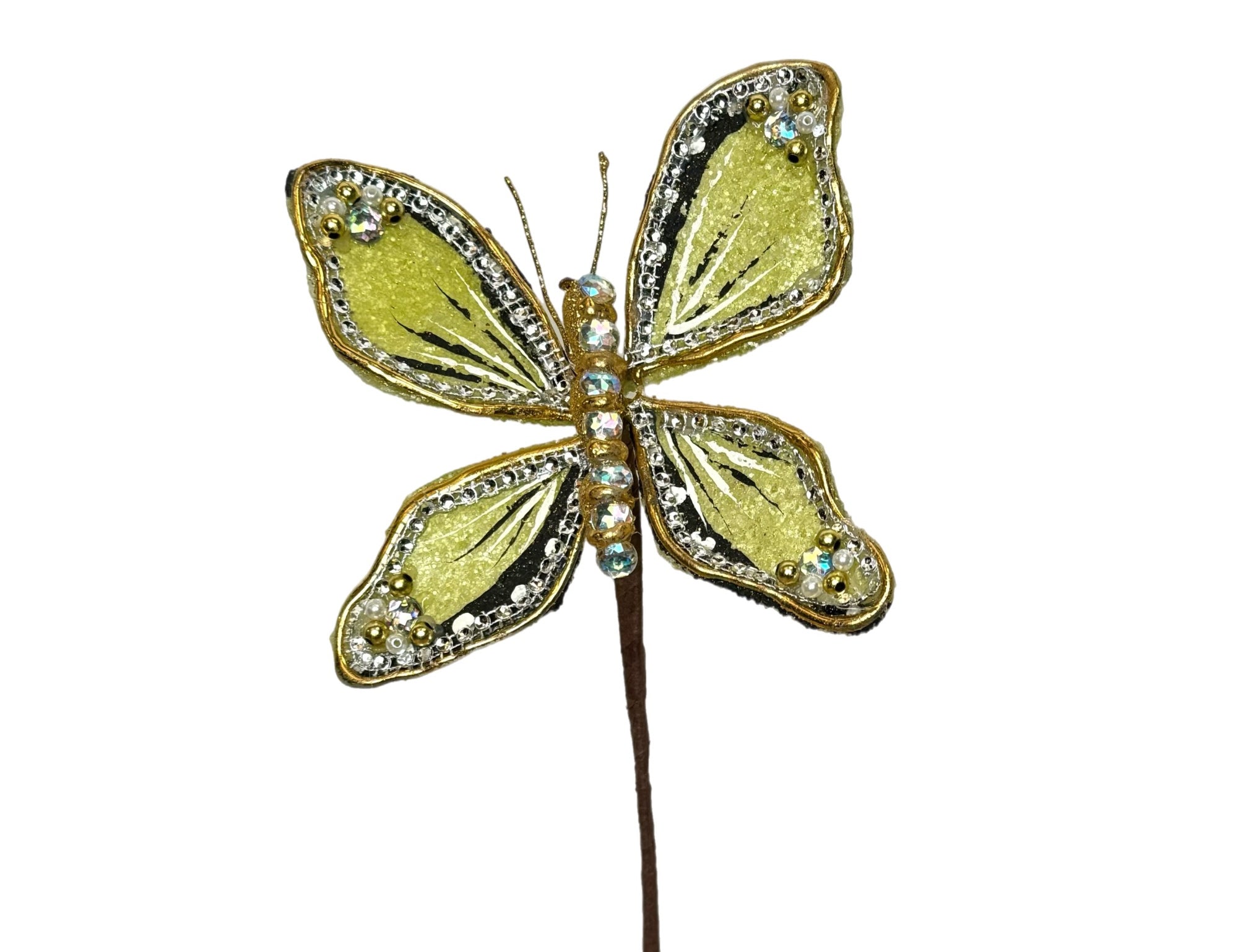 Jeweled Butterly Stem -Large