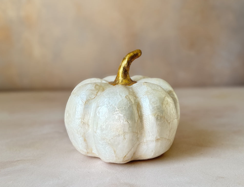 Capiz Ivory Pumpkin