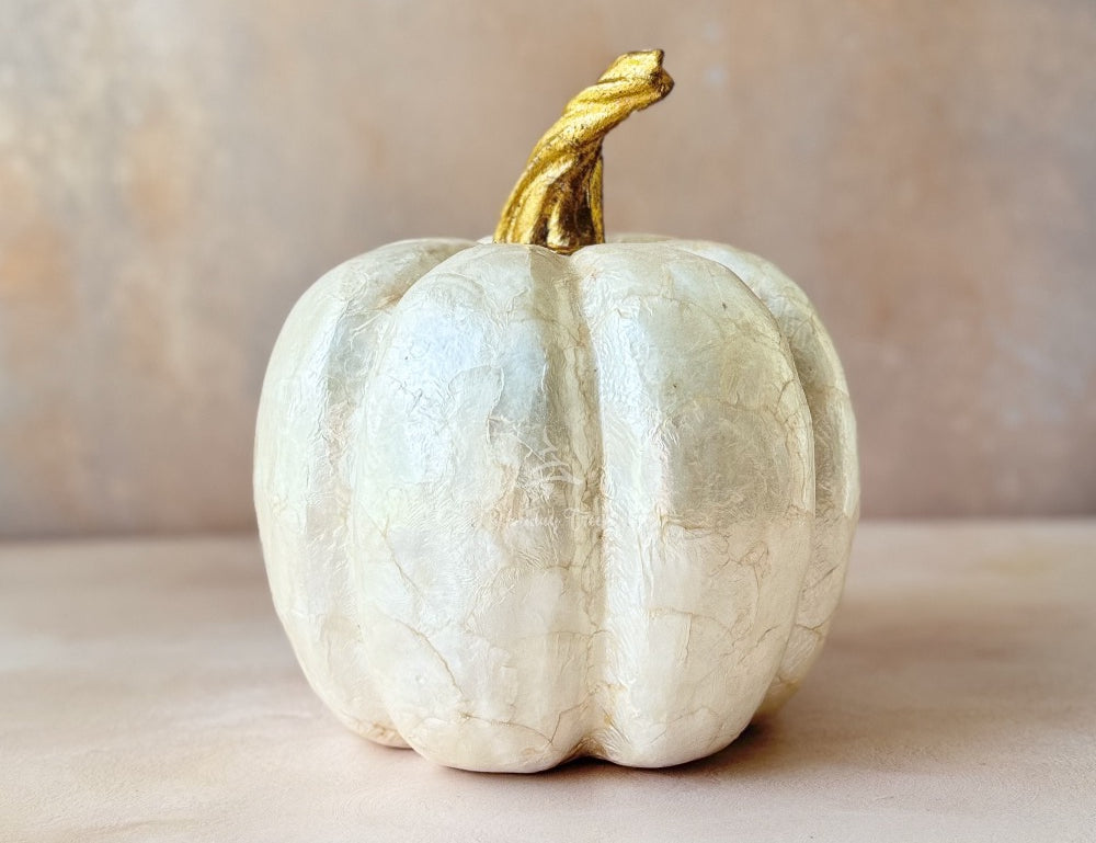 Capiz Ivory Pumpkin