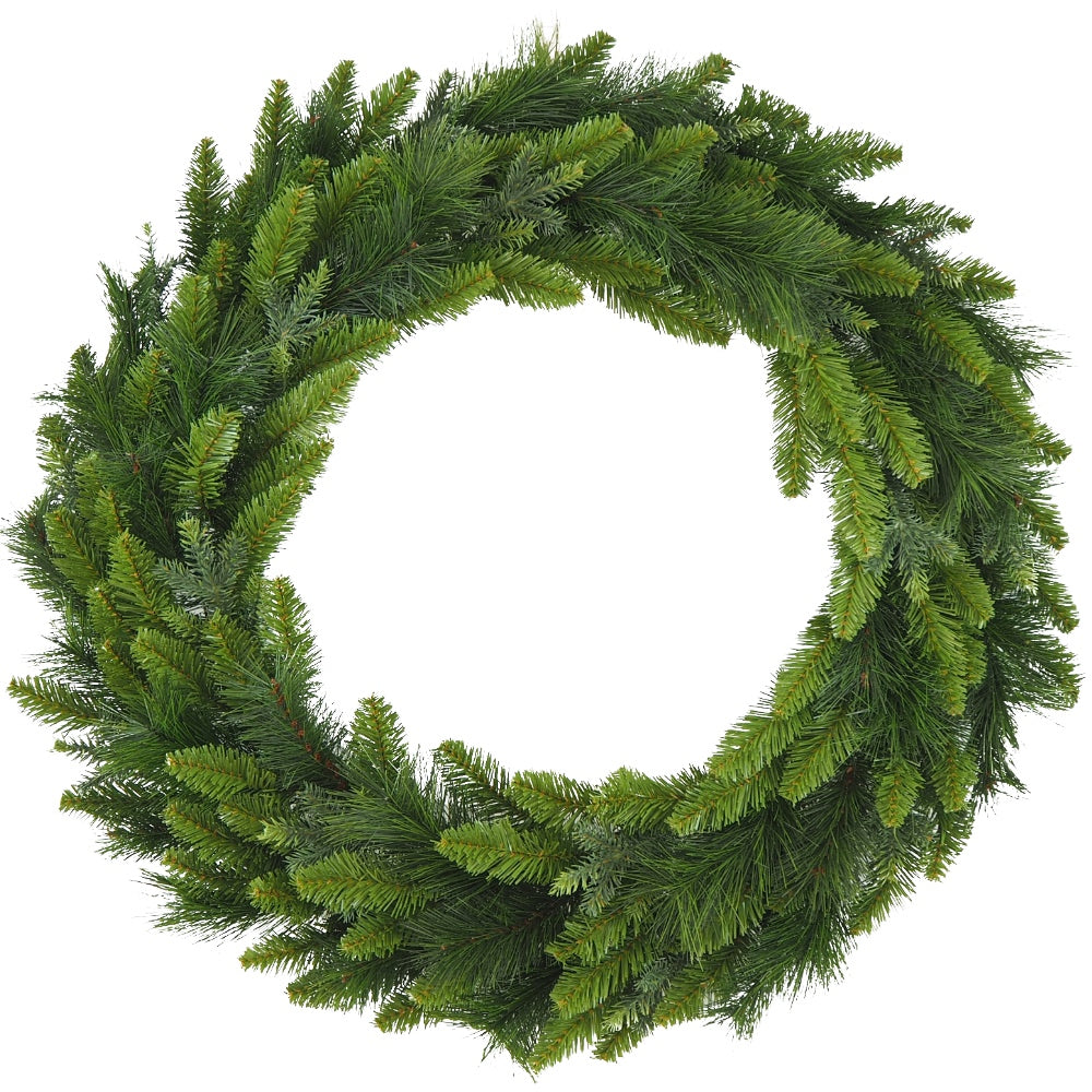 Fraser Wreath, Unlit