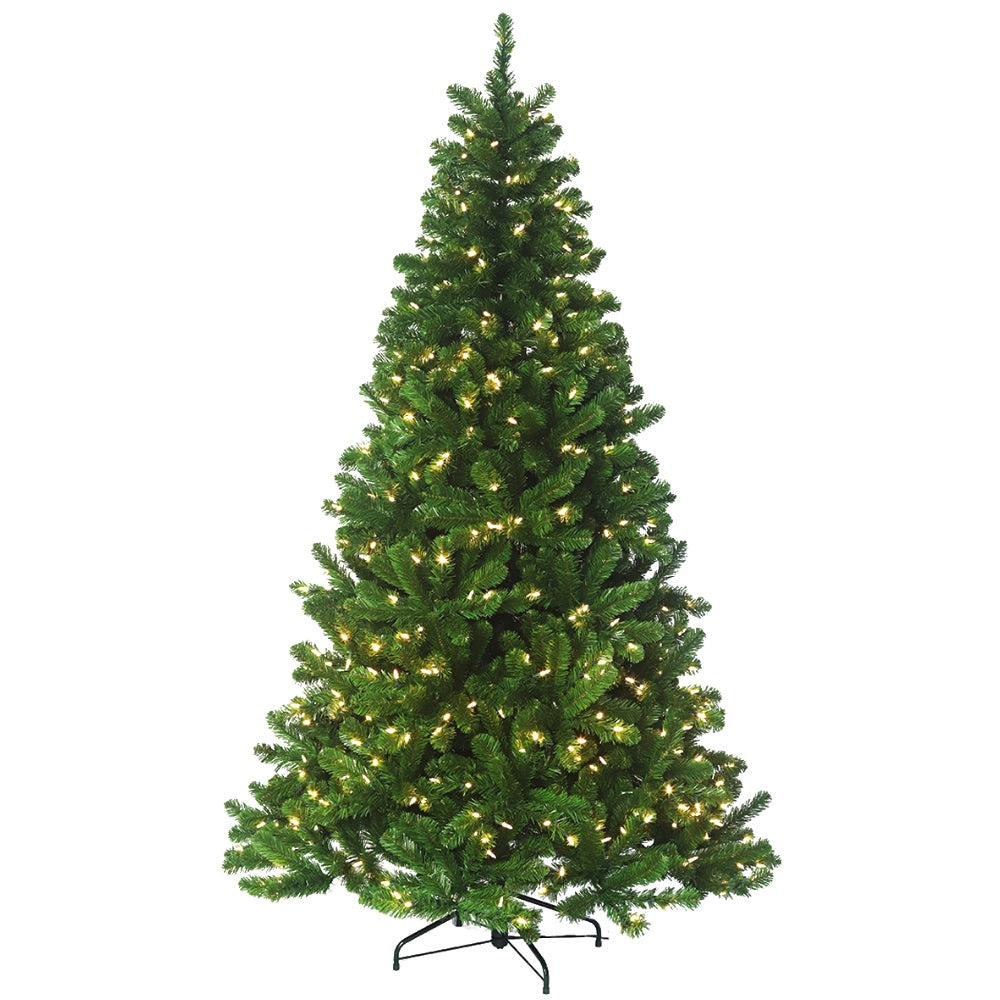 Douglas Fir Color+Clear LED, Hook on Branches
