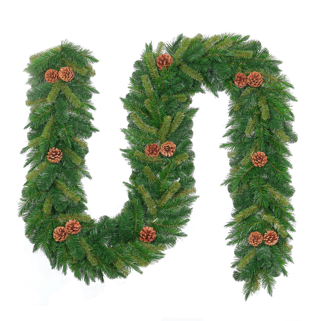 Mixed Pine Garland(9' x 10') Unlit.